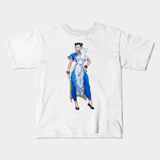 Chun Li - Street Fighter 6 Kids T-Shirt